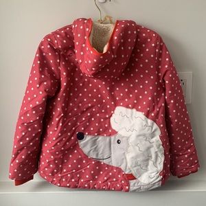 Mini Boden poodle jacket 9-10 year 140 cm